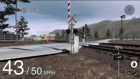 Trainz Simulator 3 BNSF leads a manifest with a CSX c-40-8 trailing