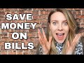 How to REDUCE your BILLS in your first house (money saving tips)