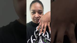 Brushed my #hair &amp; look at my #nails !!! #shorts #trending  #irisl #vlog