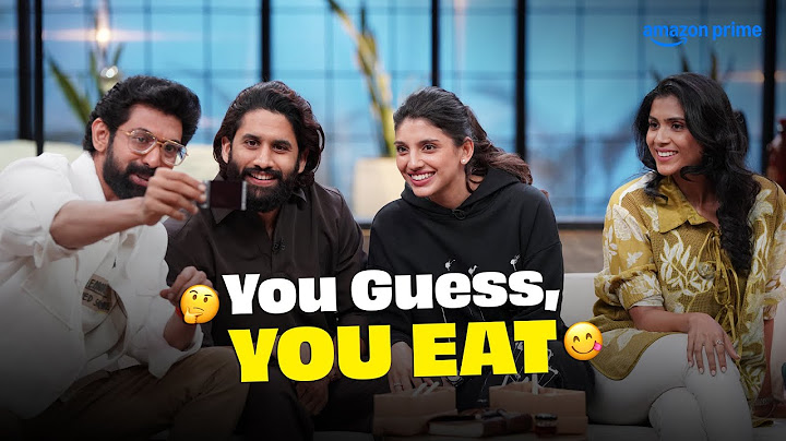 Guess The Movie: Cousins Edition 🍣 | Naga Chaitanya | The Rana Daggubati Show | Prime Video India