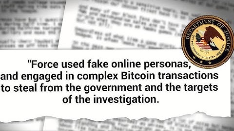Government agents charged with Bitcoin theft