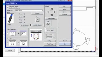 Print and cut using Ai, Cutting Master 2 and Graphtec plotter