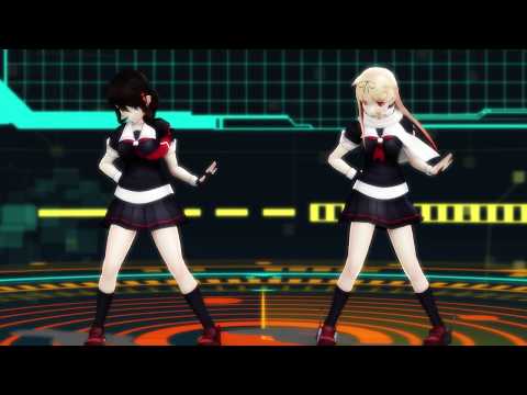 【艦これMMD】時雨改二と夕立改二でDAYBREAK FRONTLINE　（4K)