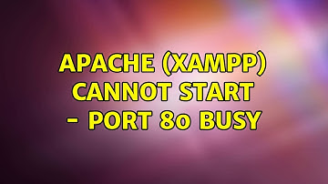 Apache (XAMPP) cannot start - Port 80 Busy (3 Solutions!!)