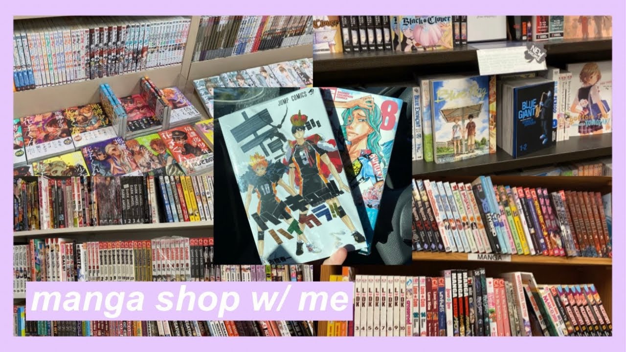 Manga Shopping With Me Kinokuniya Hpb Barnes Noble Etc Youtube