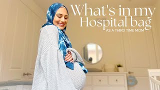 What's in my hospital bag - as a third time mom