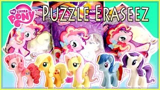 My Little Pony Puzzle Eraseez - Cute Pony Erasers - Kinda like blind bags