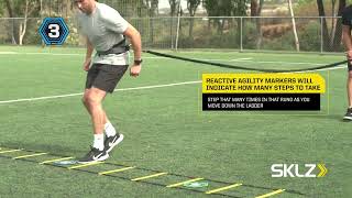 SKLZ Performance Drill | Reactive 2-IN-2-OUT - Resistance | Quick Ladder + Reactive Agility Targets screenshot 4