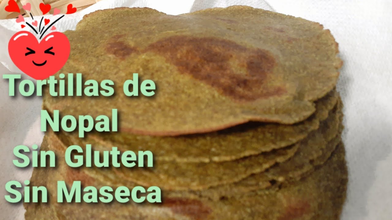 Còmo hacer tortillas de avena y nopal? Tortillas Verdes Nutritivas
