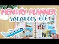 MEMORY PLANNER: Mon été en photos et scrapbooking Action