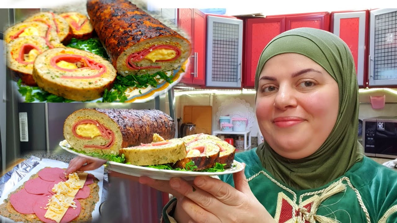 مش هسيبك غيرلماتجربيه👌مين قال ان صدور الفراخ بانيه وبس🤔رول الدجاج الفاخربحشوه اقتصاديه حاجه هتشرفك😘