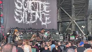 Suicide Silence live at the MidFlorida Credit Union Amphitheatre September 18, 2022