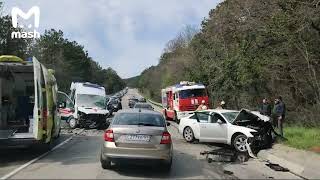 Скорая Помощь Попала В Страшное Дтп