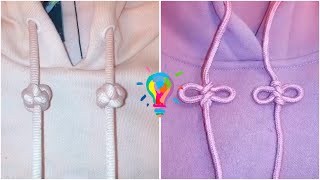 Как завязать шнурки на худи | How to tie the laces on a hoodie