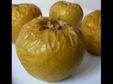 Microondas en hacer como cocidas manzanas