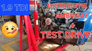 Audi A4 B6 1.9 Tdi, Parte 2-A , Schimb Distributie, Ambreiaj Si Test Drive
