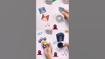 How to make All the DIY games from squid game #shorts #squidgame #diy #craft #challenge