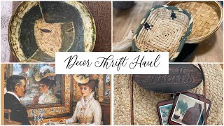 Dark & Moody Thrifted Decor Haul 2022 | How to Update the Colors on a Basket | Reselling some items! by Our Classic Home 91 views 1 year ago 11 minutes, 27 seconds