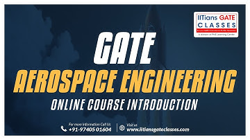 GATE 2022/23 Aerospace Engineering Online Coaching Lectures | GATE AE Live Interactive Classes