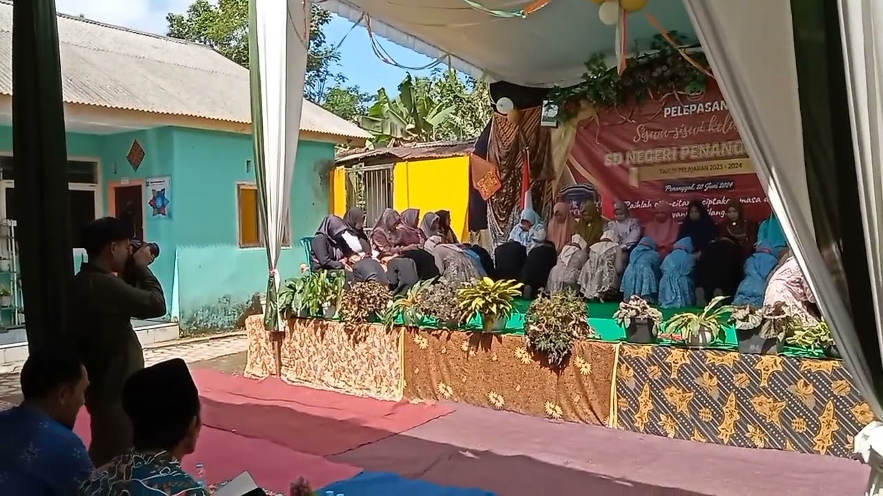 perpisahan sekolah SDN negeri Penanggal 05