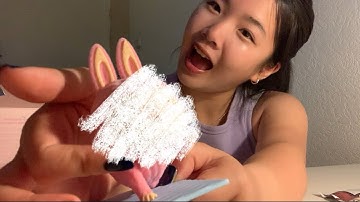 Labubu Figurine Unboxing ASMR | my first ASMR video 🩷