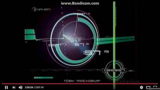 Russia tv on clock ident 2001/2002