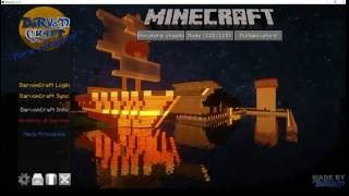 [DARVOMCRAFT EXPLORATION] DarvomCraft Menu (Minecraft - Custom Main Menu Mod)