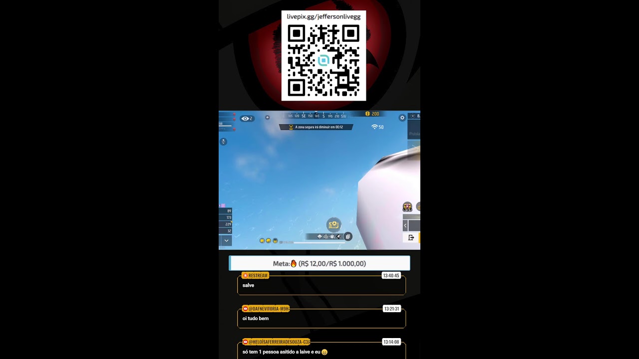 🔴 FREE FIRE AO VIVO 🔥 RUMO À DESAFIANTE | NOVA TEMPORADA MOBILE (2 DEDOS)