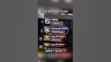 1v3 Big Fan Team 🥺 | Hacker Allegations ??