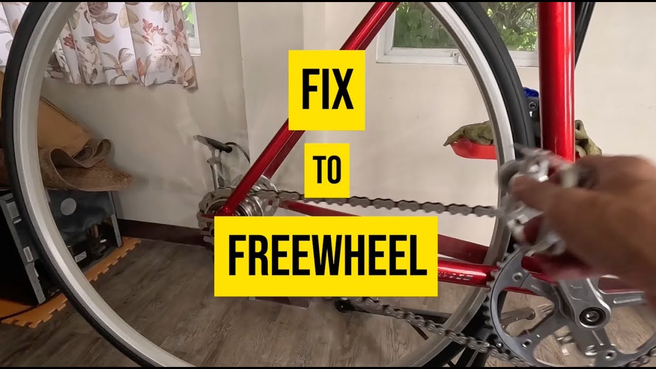 Single speed Tsunami SNM4130. Fix to Freewheel - YouTube