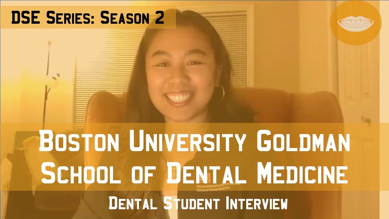 Boston University School of Dental Medicine Dental School Experience Series Season 2 YouTube