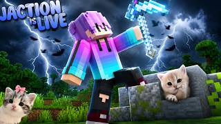 MINECRAFT LIVE |🔥 FUN LIVE PUBLIC SMP PUBLIC 24/7 JAVA + POCKET 🔥 PVP STREAM 😱 #minecraft #live