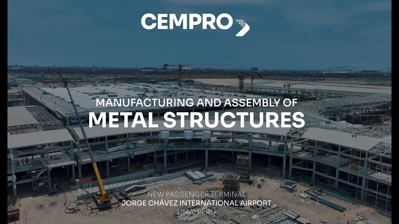 Metal Structures for The New Passenger Terminal at Jorge Chávez  International Airport in Perú