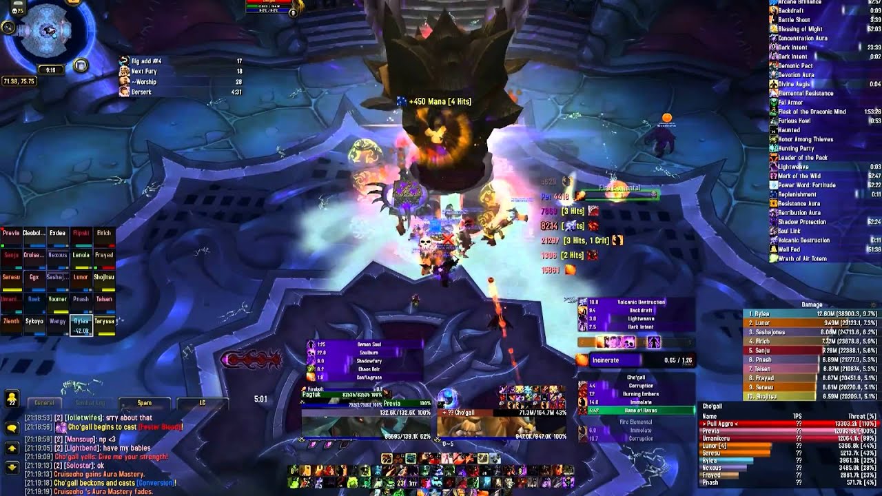 Chogall 25m Heroic Critical Mass (A) US-Stormrage