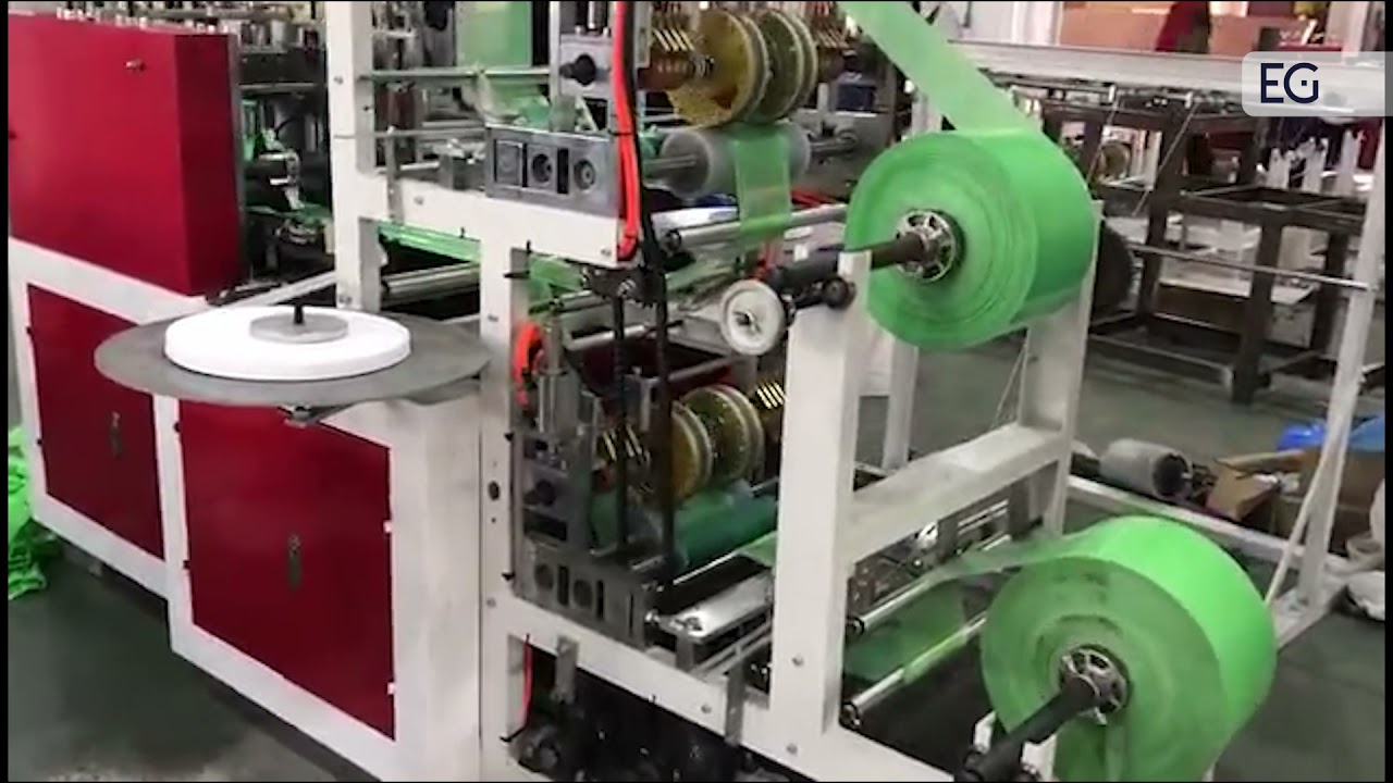 Станок для производства одноразовых полиэтиленовых защитных чехлов на ...