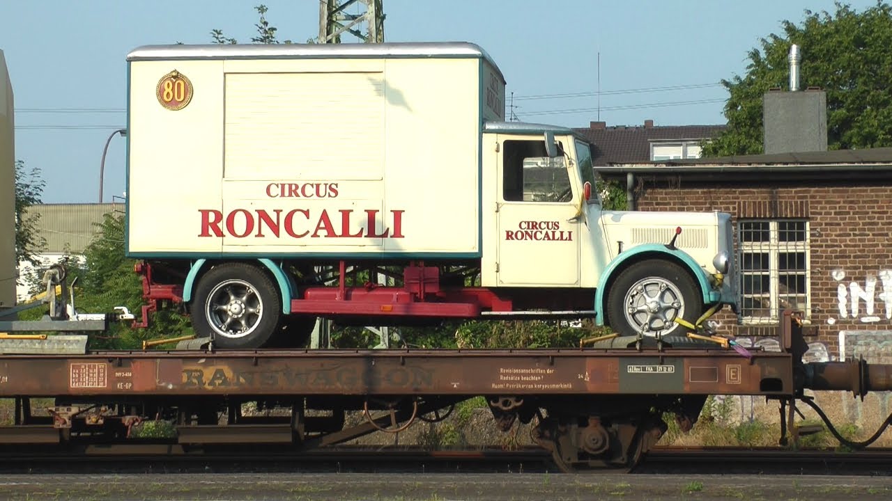 Roncalli on Tour - Verladung in Bonn/Beuel (Bonus: 103 235) 15. Juli 2013
