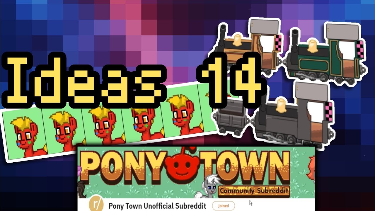 Some of my skins : r/PonyTown