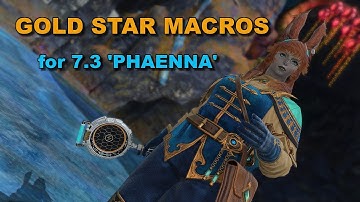 Gold Star Macros: Phaenna - FFXIV Cosmic Exploration Crafting Missions