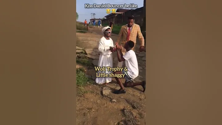 Kiss Daniel Bouncer 3 Poverty no kill you😂@kingkelvinatobiloye8870 #kissdaniel #comedy #prank#bounce