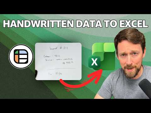 Extract Data from Handwritten PDFs to Excel (Fastest Way 2026)
