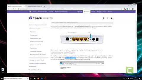 Come trovare la password del Wi-Fi Tiscali?
