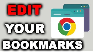 How to edit bookmarks in Google Chrome