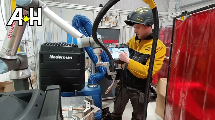 Svejsning med UR Universal Robots med Olympus software