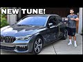 WE TUNED OUR BMW 750I M SPORT! *NEW SOFTWARE TUNE*