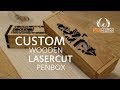 Making a Custom Lasercut Wooden Wildlife Themed Pen Box