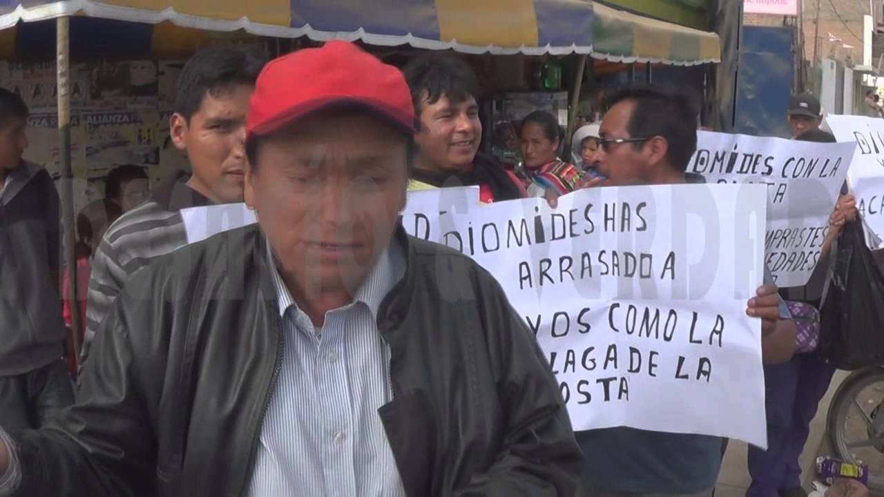 Resultado de imagen para protesta de pobladores de yauyos