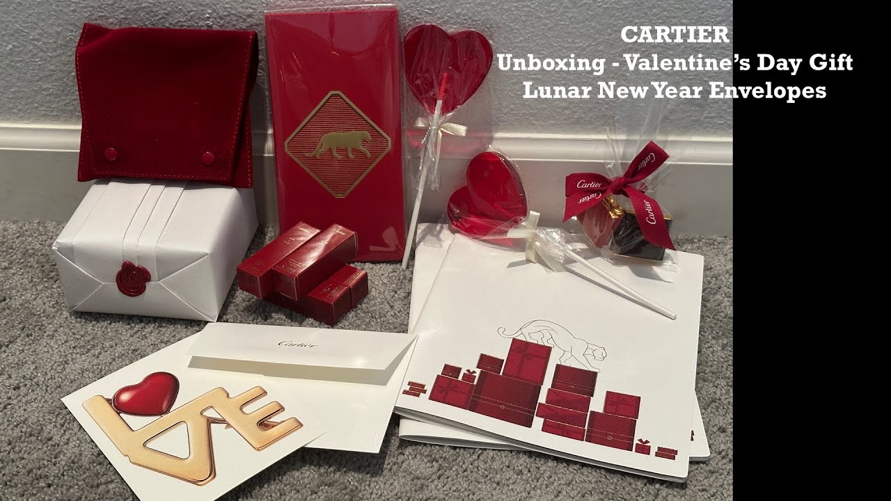 Cartier Unboxing - Valentine's Day Gift - Lunar New Year