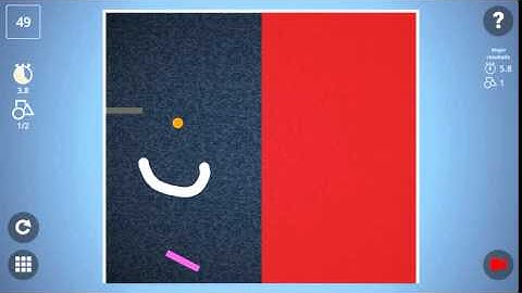 Check out how I solved level 49 in Brain It On! #BrainItOn