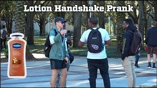 LOTION HANDSHAKE PRANK