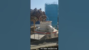 VSI sand making machine customer site #sandmakingmachine #workingprocess #sand